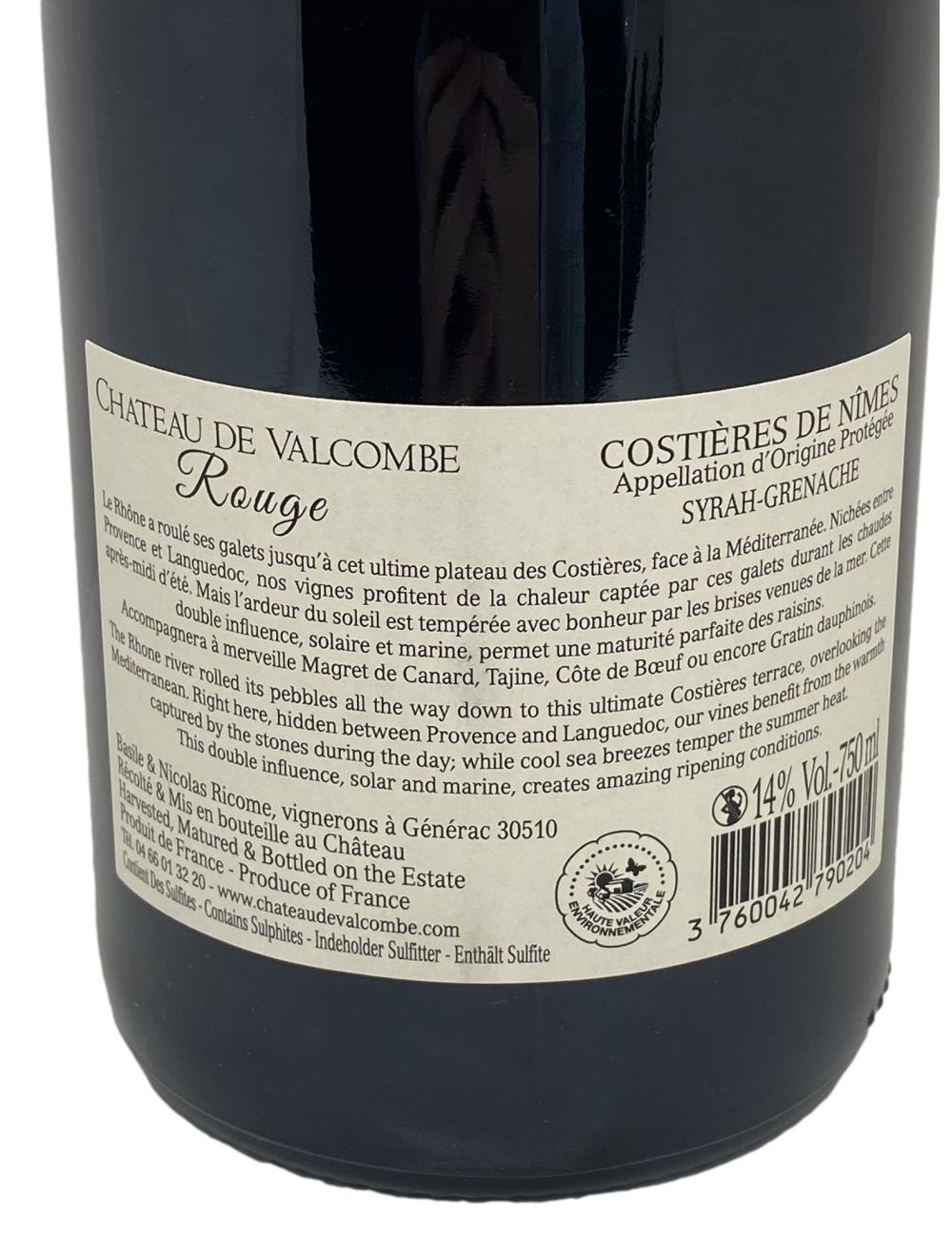 Tradition Rouge 75cl Château De Valcombe 4636