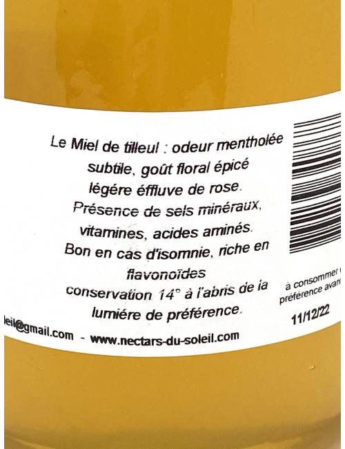 Miel de Tilleul 1kg | Mas des agriculteurs