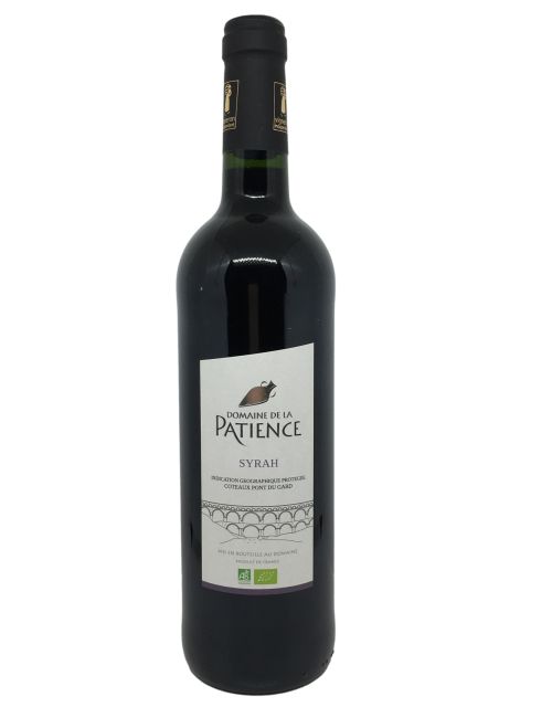 Syrah rouge 75cl - Domaine de la patience