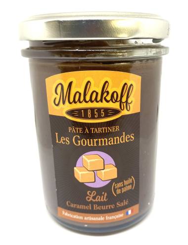Pâte à Tartiner Artisanale Chocolat Caramel 450g – Malakoff 1855