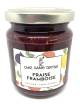 Confiture de fraise framboise 250g | Mas des agriculteurs