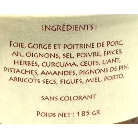 Pâté Romain 185g | Mas des agriculteurs