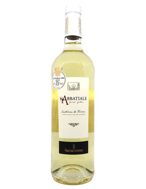 Abbatiale blanc 75cl - Vignerons Createurs