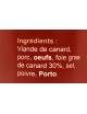 Terrine au foie de canard 250g | Mas des agriculteurs