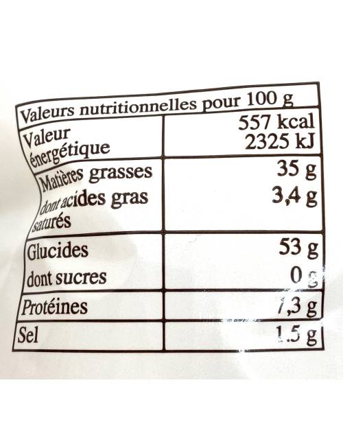 Chips Nature 60g | Mas des agriculteurs