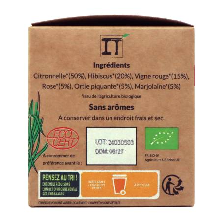 Tisane bienveillante 30g | Mas des agriculteurs