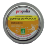 Gommes de Propolis, Miel & Citron Bio 45g | Mas des agriculteurs