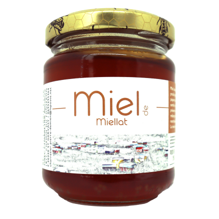 Miel de Miellat 250g | Mas des agriculteurs