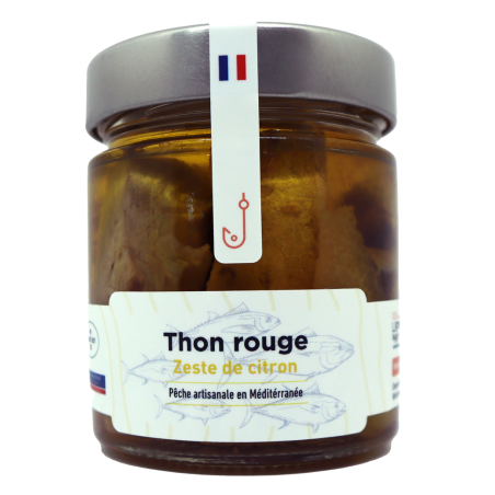 Thon rouge Zeste de citron 100g | Mas des agriculteurs