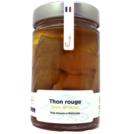 Thon rouge Zeste de citron 150g | Mas des agriculteurs