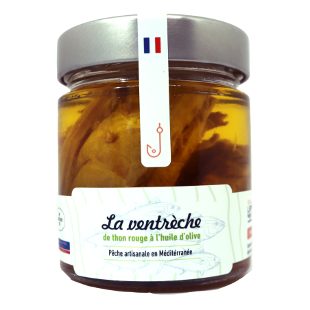 Ventrèche de thon rouge à l'huile d'olive 170g