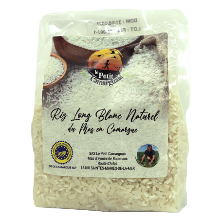 Riz Long blanc 500g | Mas des agriculteurs