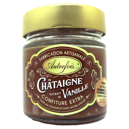 Confiture Châtaigne Vanille 220g