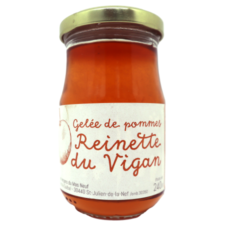 Gelée de pomme Reinette du Vigan 240g