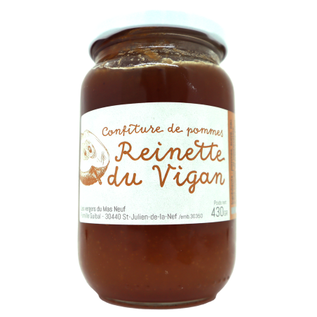 Confiture pomme Reinette du Vigan 430g