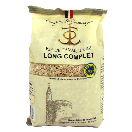 Riz de Camargue IGP Long complet 750g | Mas des agriculteurs