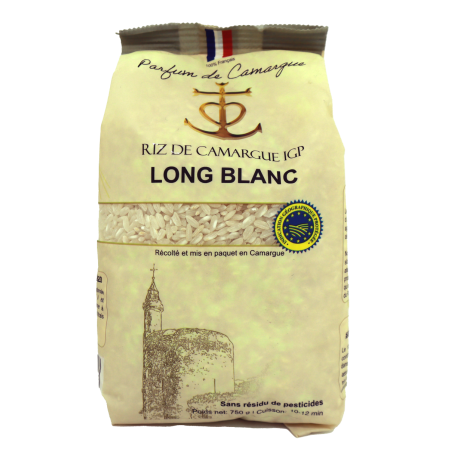 Riz de Camargue IGP Long blanc 750g | Mas des agriculteurs